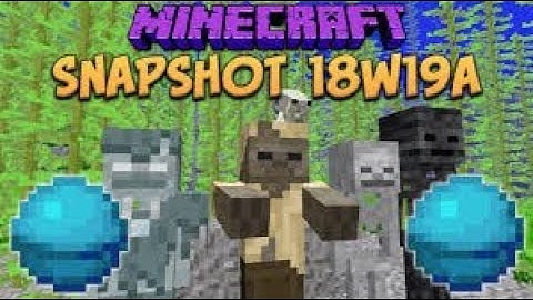 NEW EFFECT! NEW BIOMES! Minecraft 1.13 Snapshot Update[minecraft new update]