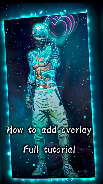 How to add overlay Full tutorial 👍🏻😙 #shorts #shortsfeed #freefire #trending #itsfewzious
