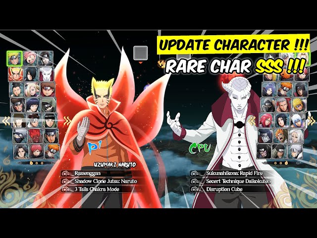 New Patch!!! Update Terbaru Naruto Senki Ninja Storm Connections class=