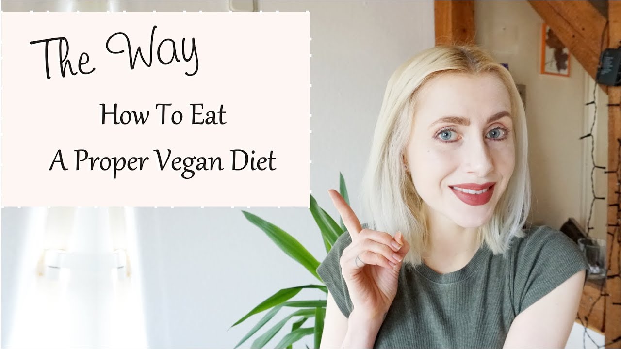 How To Eat A Proper Vegan Diet Guidelines + Free Printable YouTube