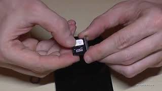 Lg How To Insert The Microsd Card. Installation Of The Micro Sd