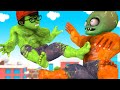 Scary Teacher 3D - Child Nick transform NickHulk vs Bad Zombie Protect Dad Nick