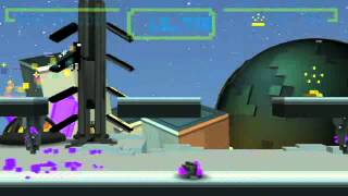 Bit. Trip Runner - WiiWare Gameplay