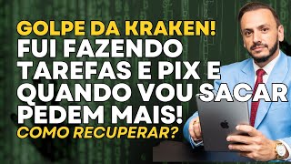 Golpe das tarefas investimento USDT/PIX na KRAKEN! Quando vou sacar dá erro! Como recuperar? screenshot 4