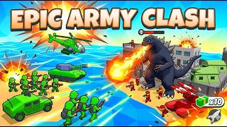 UNSTOPPABLE ARMY! ⚔️ Epic Army Clash Ultimate Strategy & Boss Domination! screenshot 5