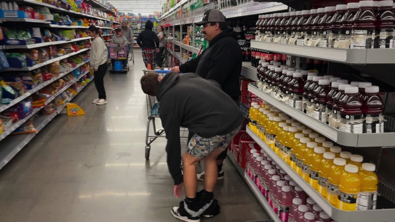 Getting pants in Walmart prank “kicked out”