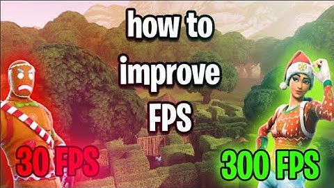 How To Boost Your FPS and reduce input delay In Fortnite Chapter 2 season 3