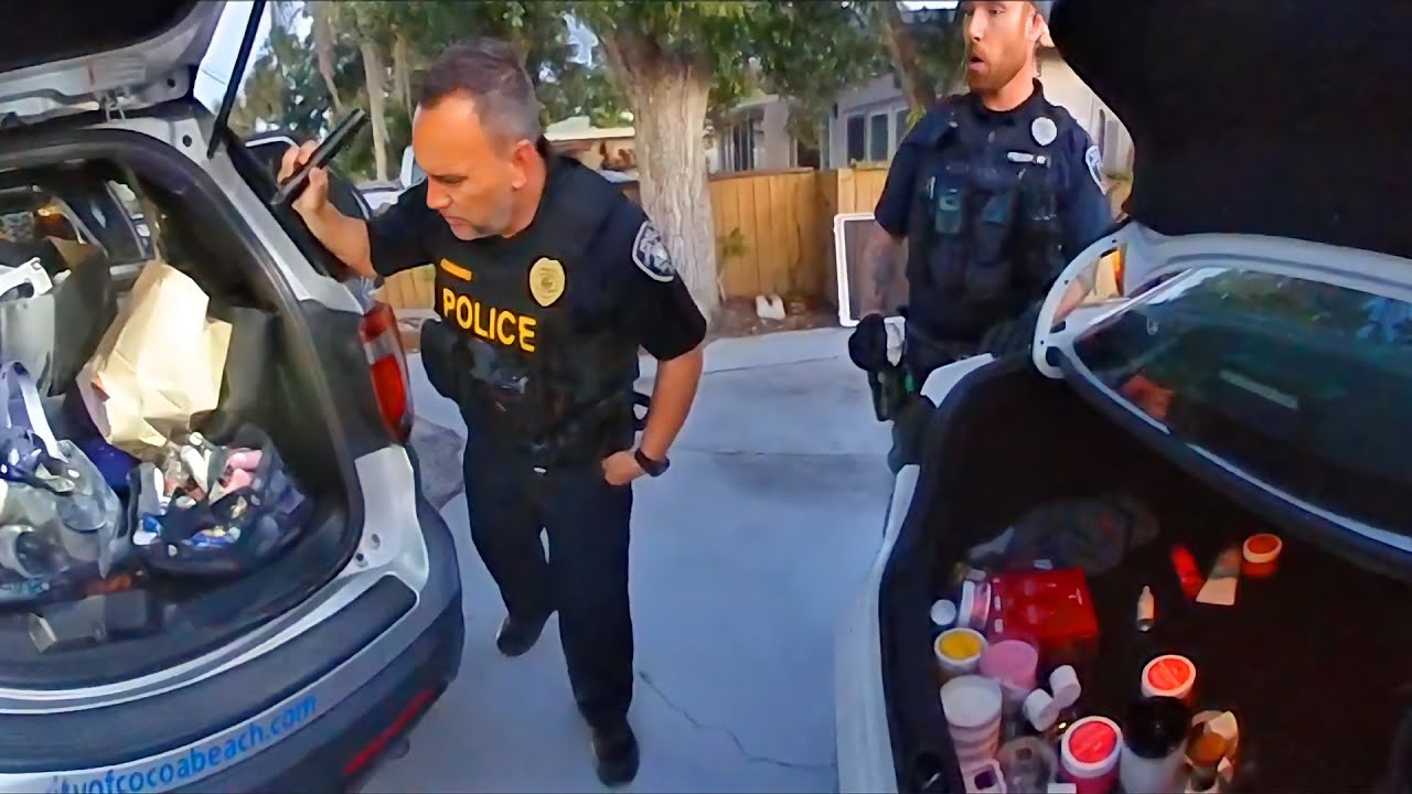Entitled Shoplifters Fill Car With Liquor and Makeup, Then Run