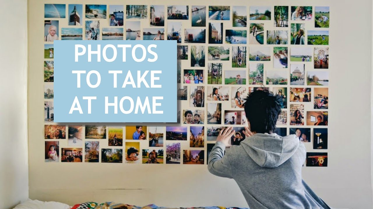 How to take photos at home. YouTube