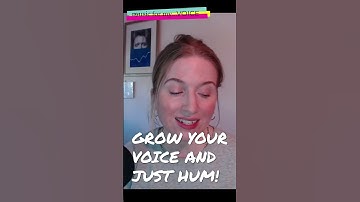 Thumbnail of I find humming weirdly hard but it's a good trick for a singer! #HowToSing #VocalCoach #Shorts