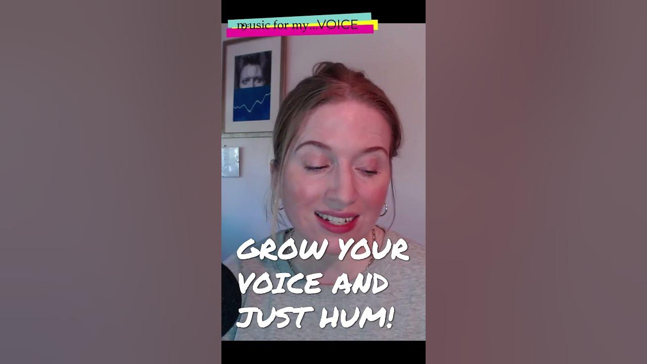 I find humming weirdly hard but it's a good trick for a singer! #HowToSing #VocalCoach #Shorts