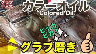 「カラーオイル」ブラウンレザー COLORED OIL【#2540】