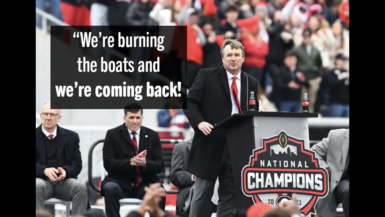 Kirby Smart full remarks at the UGA national championship celebration