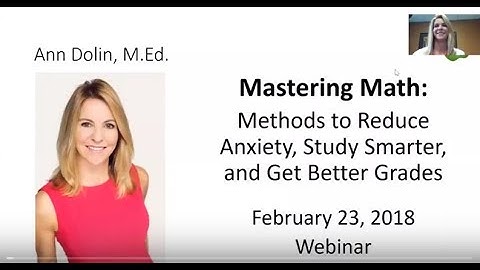 Mastering Math Webinar
