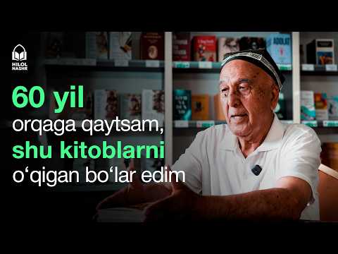 60 yil orqaga qaytsam, shu kitoblarni o‘qigan bo‘lar edim