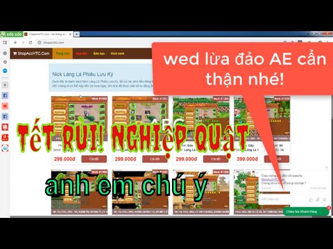Video Làng Lá Phiêu Lưu Ký | Phát Hiện Shop Lừa Đảo Ae làng... - youtube