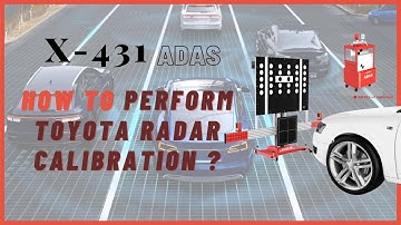 Launch X-431 ADAS PRO Calibration Tool-TOYOTA Radar Calibration