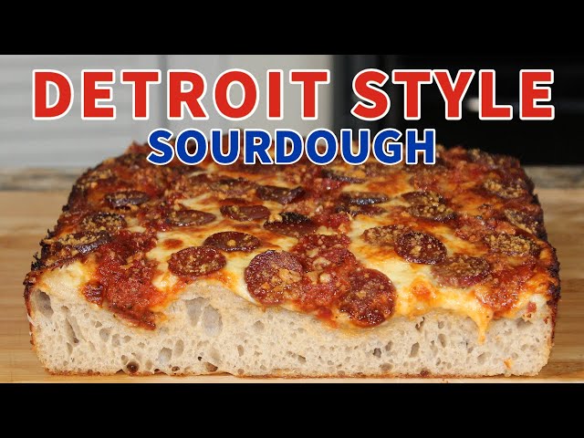 SOURDOUGH DETROIT-STYLE PIZZA — THE REGULAR CHEF