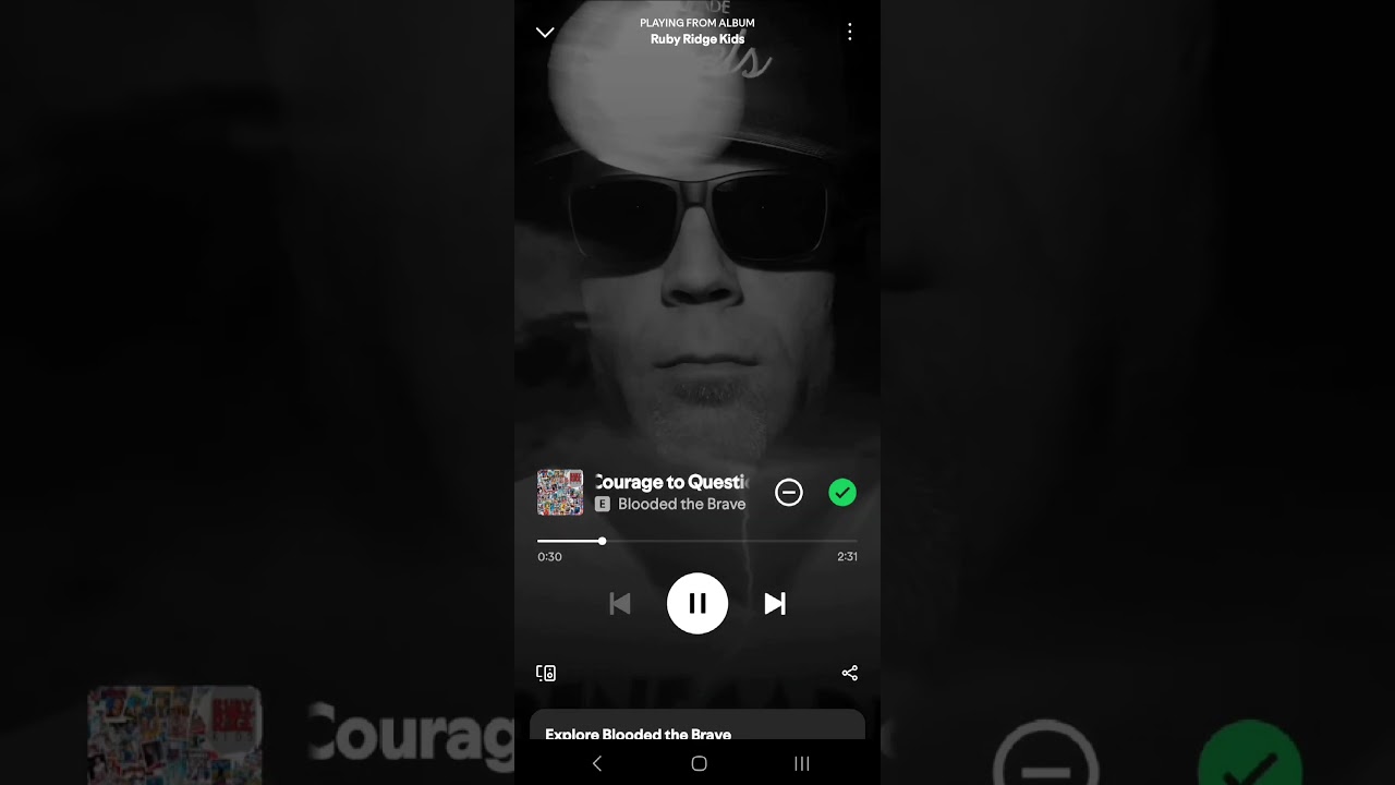 "Courage to Question" [SNIPPET] by Blooded the Brave 