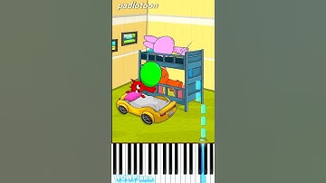 RADDY HELICOPTER HELICOPTER !  #sprunki #incredibox #funny Piano Tutorial