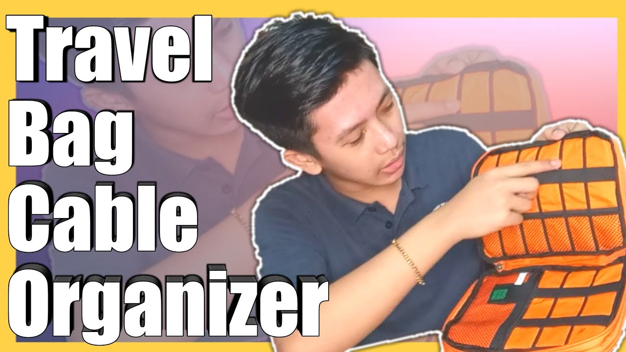Travel Bag Cable Organizer Shopee Philippines