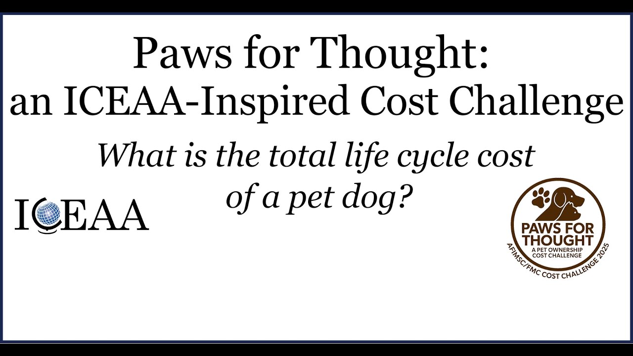 Paws for Thought: An ICEAA-Inspired Cost Challenge