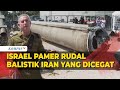 Militer Israel Pamer Rudal Balistik Milik Iran yang Diklaim Berhasil Dicegat