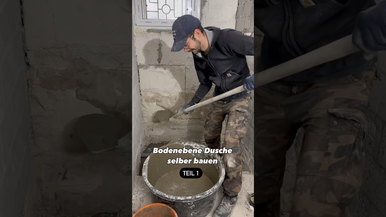 Teil 1 | Bodenebene Dusche selber bauen 🚿  