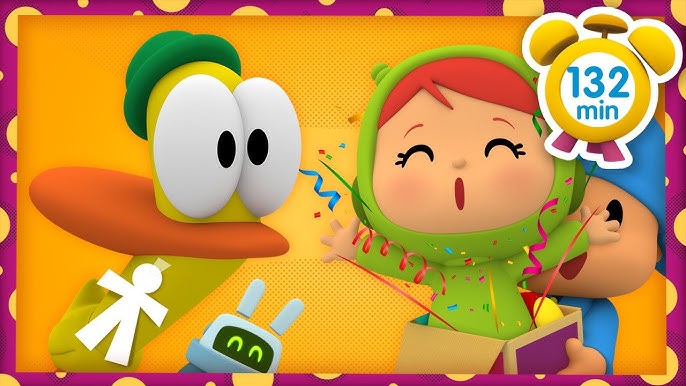 🥳️ POCOYO em PORTUGUÊS do BRASIL - Uma Divertida Festa Do Pijama [125 min]  DESENHOS ANIMADOS 