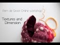 Pam de Groot. Online Workshop