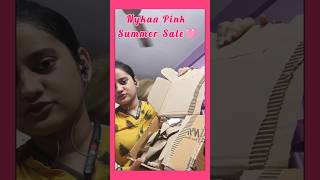 || WHAT I ORDER FROM NYKAA PINK SUMMER SALE 🩷 || #nykaa #nykaahaul #nykaashoppinghaul #summersale