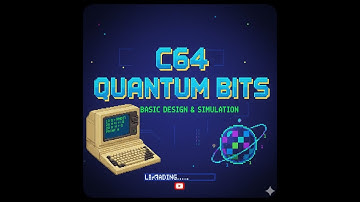 How to design qubits and simulate error correction on the C64 - BASIC Hacking - 21 #BASICHacking