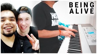 Video thumbnail of "HARDWELL - BEING ALIVE (Piano)"