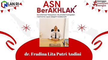 ASN BerAKHLAK : Implementasi Core Values Berorientasi Pelayanan, Akuntabel dan Kompeten