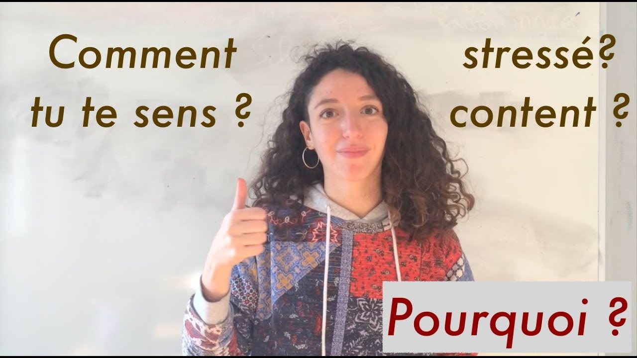 A1 💬 Comment tu te sens ? | كيف حاسس حالك