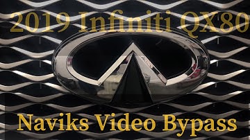 Video Unlock on this 2019 Infiniti QX80