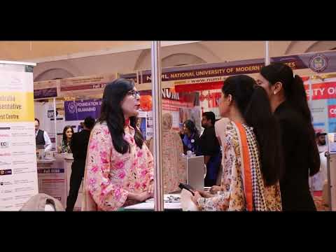 AEO Stall at the News Education Expo Islamabad