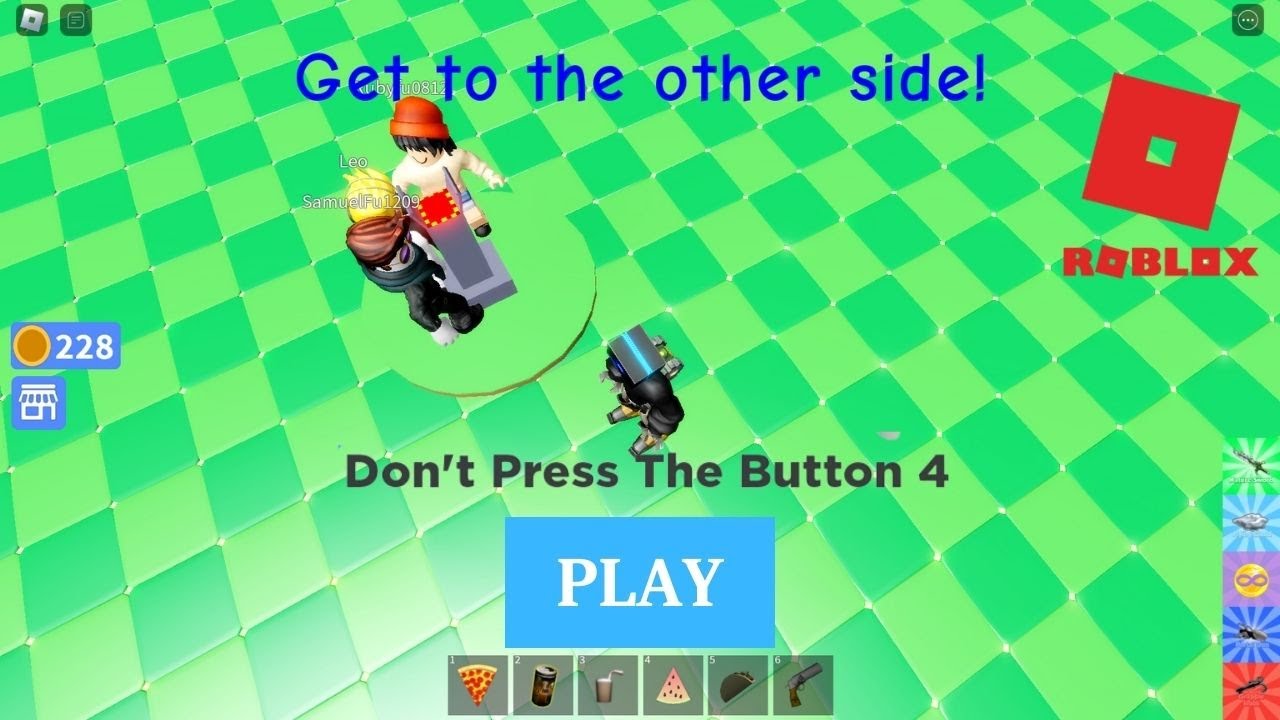 Roblox | Dont press the button 4 | Family play time | NPEGAMING - YouTube