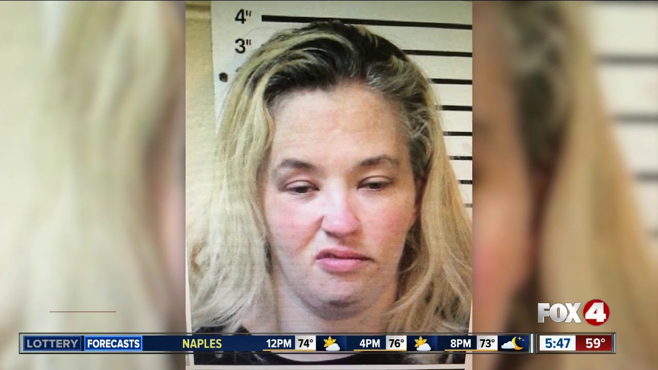 Reality TV star "Mama June" has been arrested on drug cha...