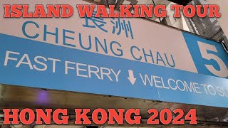 Hong Kong Vlog 2024. Day trip to Cheung Chau Island.Food & walking tour. #hongkong #travel #walking