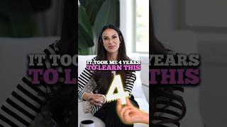 It took me 4 years to learn this…