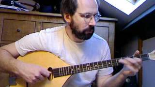 Video thumbnail of "Edi beo thu hevene quene (Anon, 13 century), on Irish bouzouki"