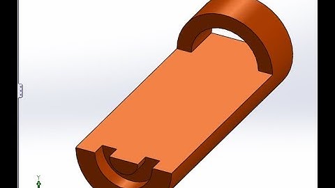 3D SolidWorks,  Exercises (5) , Revolved Boss / Base , Revolved cut