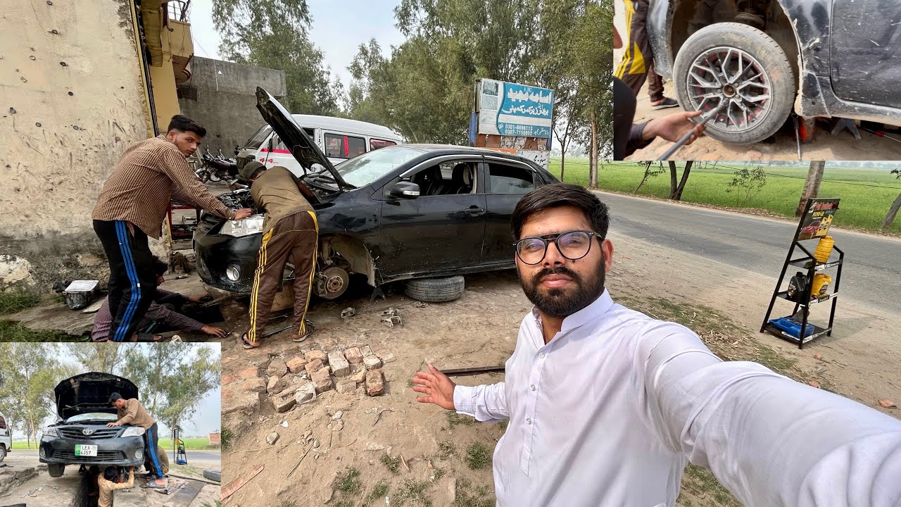Car Repair Krwani Pri 😱| Roadside Car Repairing Vlog 🥰