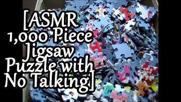ASMR 1000 Piece Jigsaw Puzzle (no talking)