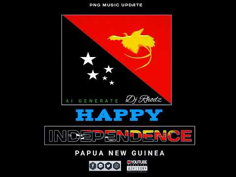 Happy Independence Papua New Guinea AI GENERATE Golden Jubilee JStarPng
