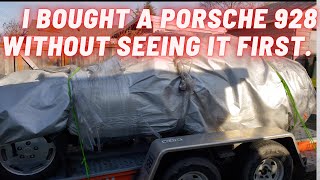 The MOST UNLOVED PORSCHE RARE MANUAL SLICKTOP Porsche 928 bought sight unseen!