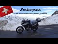 Vergeblicher Versuch mit dem Motorrad über den Sustenpass zu fahren, nach dem Wintereinbruch