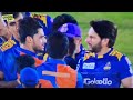 LPL 2020 - Things get heated between Naveen Ul Haq and Shahid Afridi