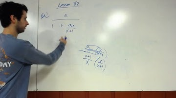 Algebra 2 Lesson 82: Algebraic Simplifications